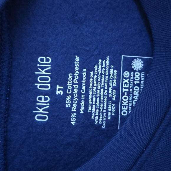 OKIE DOKIE BRAND TODDLER GIRLS BUNDLE OF 3 TOPS SIZE 3T - Picture 10 of 16